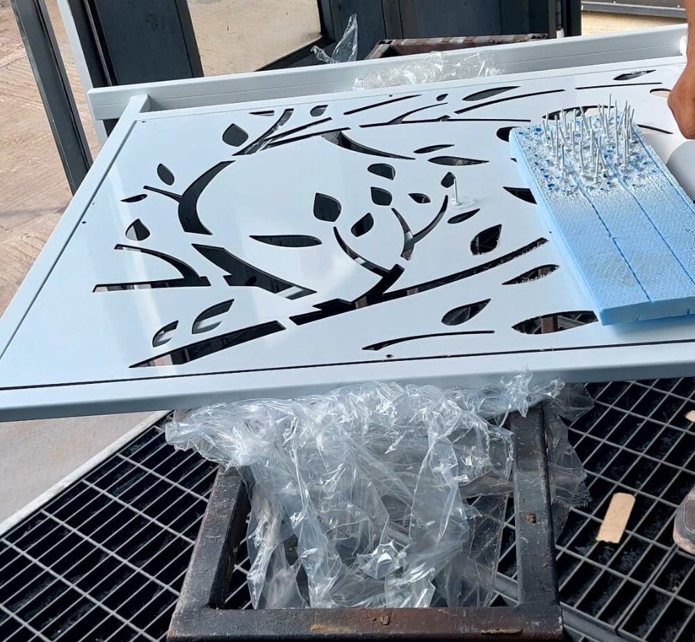 Panouri traforate aluminiu